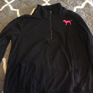 PINK Victoria's Secret Quarter Zip Sweatshirt
