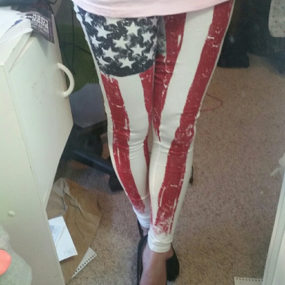 American flag legging.