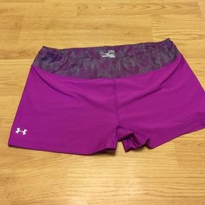 Under Armour fitted Spandex heat gear shorts