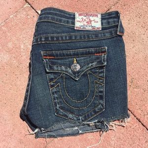 True Religion Cut-off Shorts