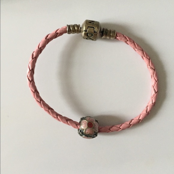 Pandora bracelet with charm