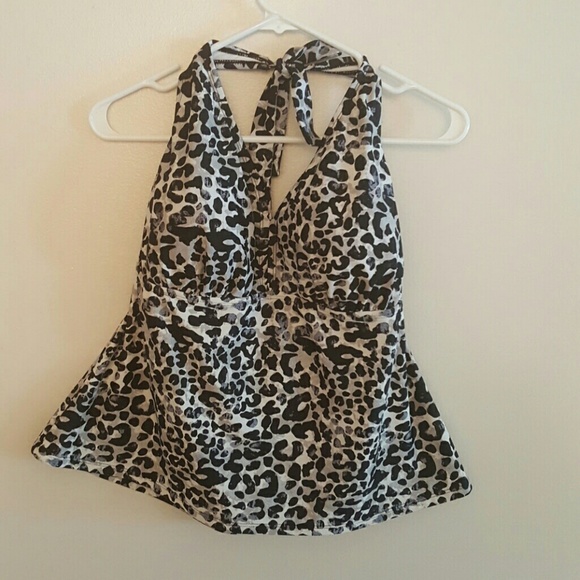 Halter Swim Top