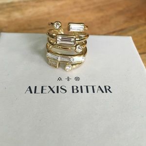 Alexis Bittar adjustable ring.
