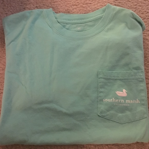 Southern Marsh Mint Green short sleeve tee