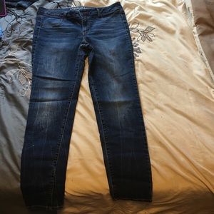 Size 14 dark wash AE jeggings