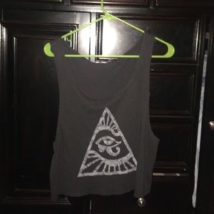 Illuminati Cropped Tank Top