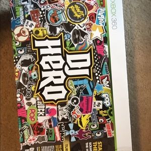 DJ HERO FOR XBOX 360 new in box