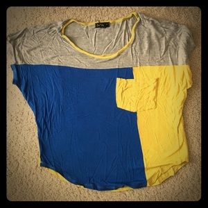 Color block T-shirt