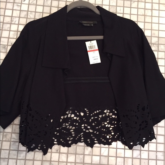 Rayon knit jacket