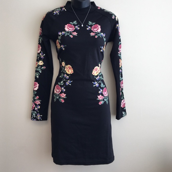 Floral Bodycon Dress