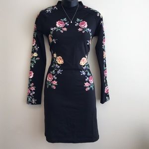 Floral Bodycon Dress