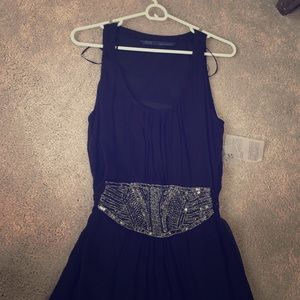 Black party dress.