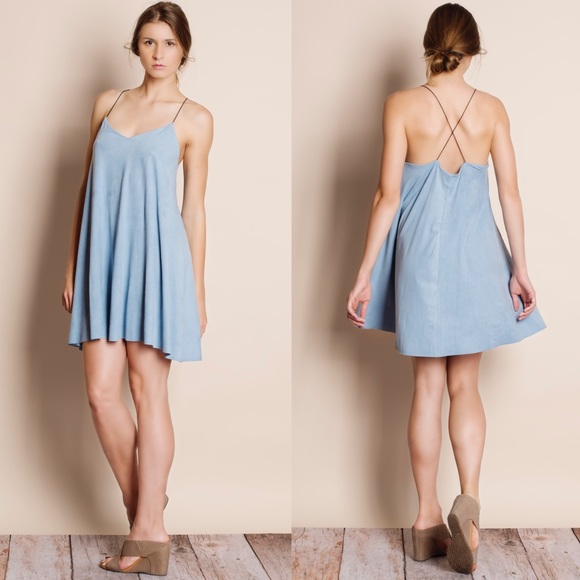 Super Soft Faux Suede Dress - Picture 4 of 4