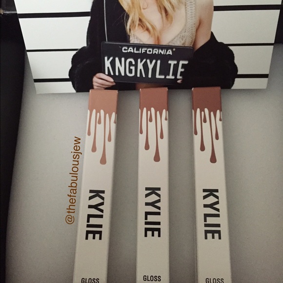 3 BNIB Kylie Cosmetics Lip Gloss Bundle 💋