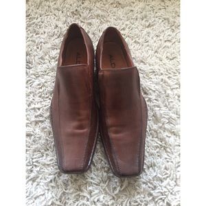 🚫Sold 🚫Aldo Egidio Brown Leather Dress Shoes