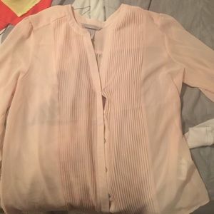 Pink cream colored top