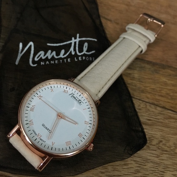 Nanette Lapore rose gold watch