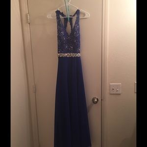 Royal blue Prom dress