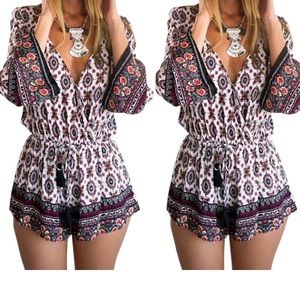 Bohemian romper