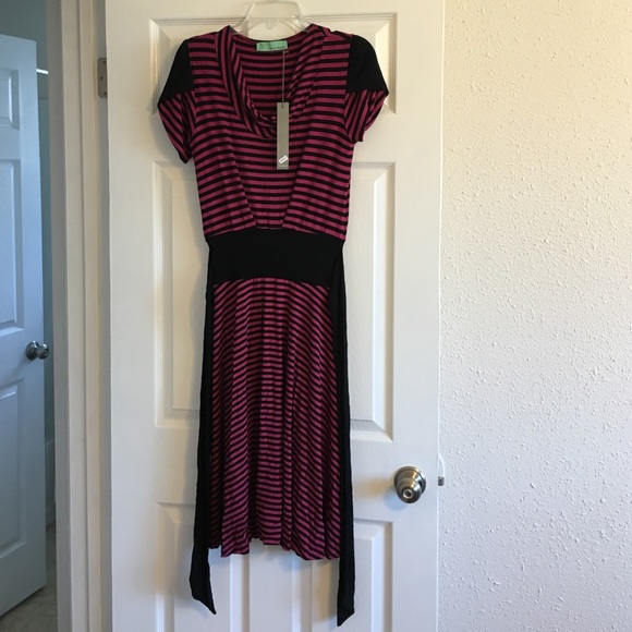 Super flattering dress handmade from NYC boutique