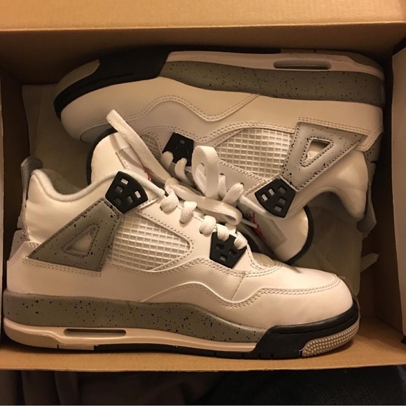 Air Jordan Cement 4's - Picture 1 of 1
