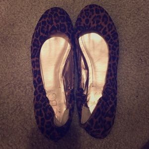 Cheetah print flats