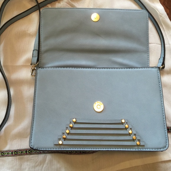 LAST - Baby blue cross body purse - Picture 3 of 4