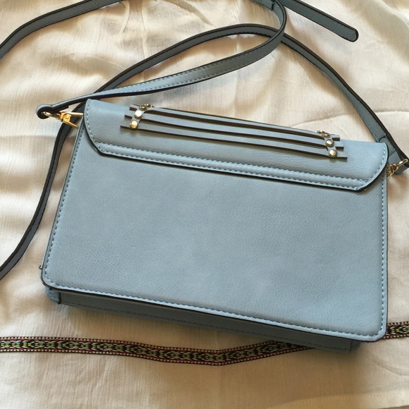 LAST - Baby blue cross body purse - Picture 4 of 4