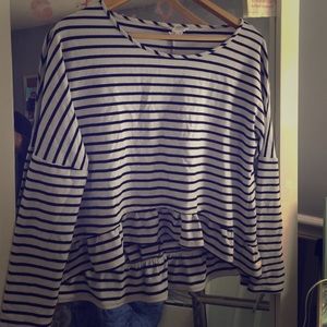 Striped BCBG GENERATION top