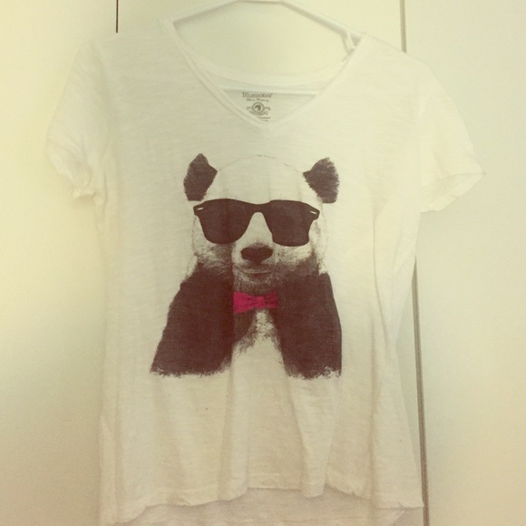 Hipster Panda with sunglasses tee