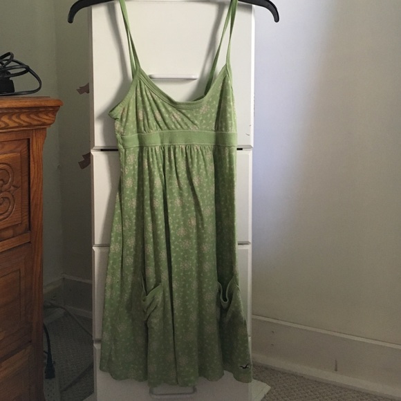 Green hollister dress