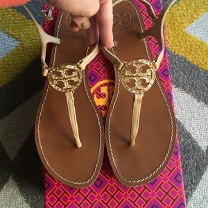 Tory Burch embellished thong sandals