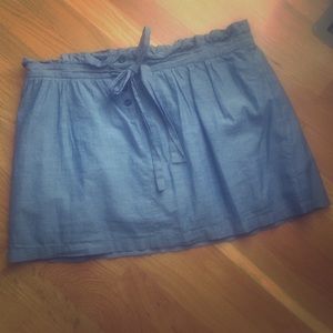 J Crew Chambray Mini