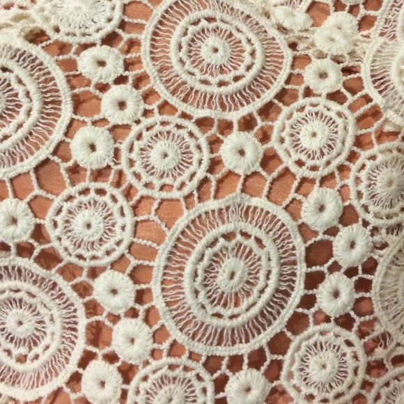 BOGO half off!! Aryn K Strapless Crochet Dress - Picture 4 of 4