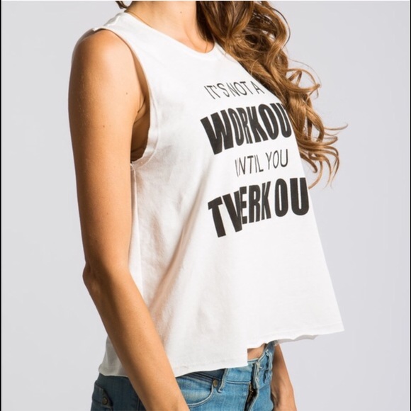 🎉HP🎉Graphic Twerk it Out Tank
