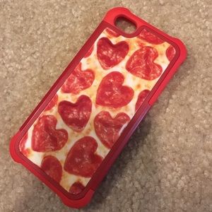 Heart Pizza Phone Case for iPhone 5/5s