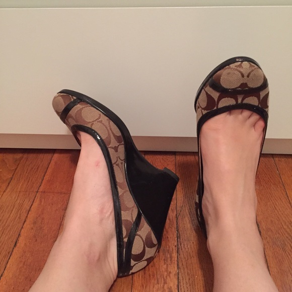 Coach wedges