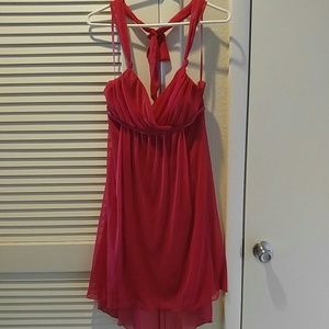 Cute red dress for prom or a night on the town!