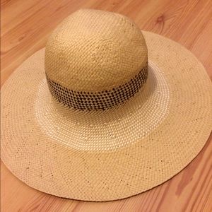 Jcrew oversize straw hat