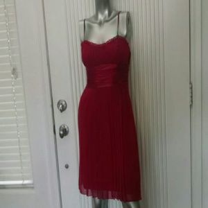Red Cocktail/Homecoming dress. Size 2