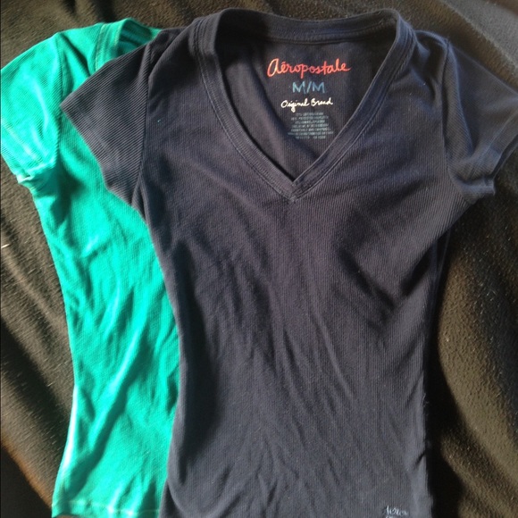 Two Aeropostale shirts.