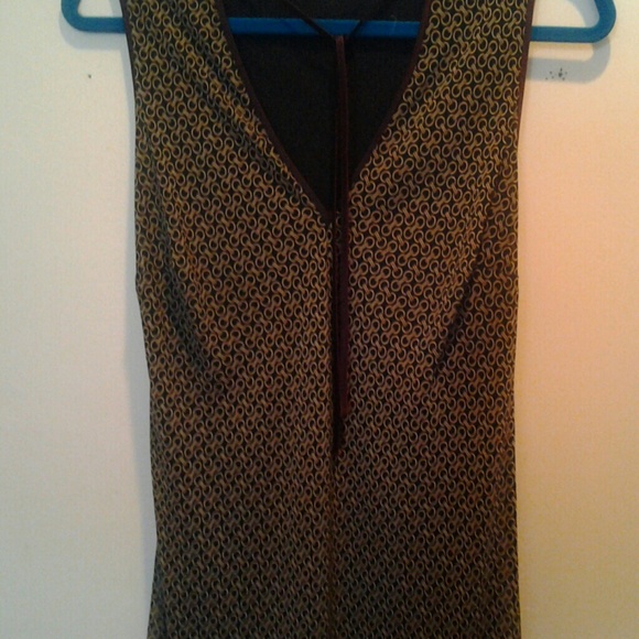 Lovely Deep V-neck Dress