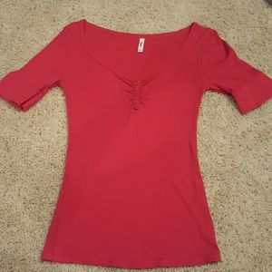 Pink cotton shirt