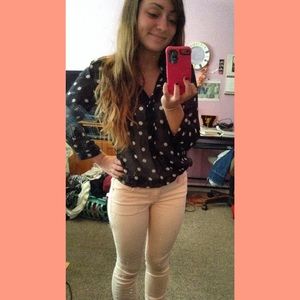 Forever 21 Light pink pants