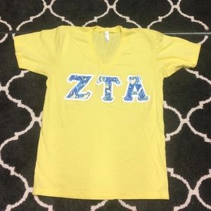 Zeta Tau Alpha Lilly Letter Shirt!