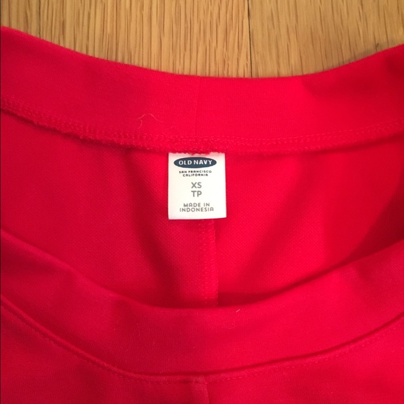 Red Old Navy Shift Dress - Picture 2 of 4