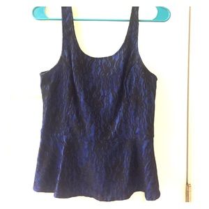 Blue tank