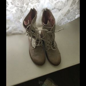 NWOT lace boots