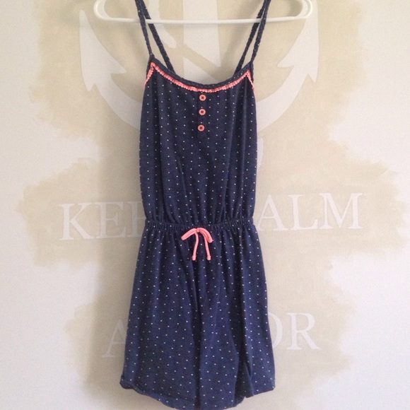 Blue romper