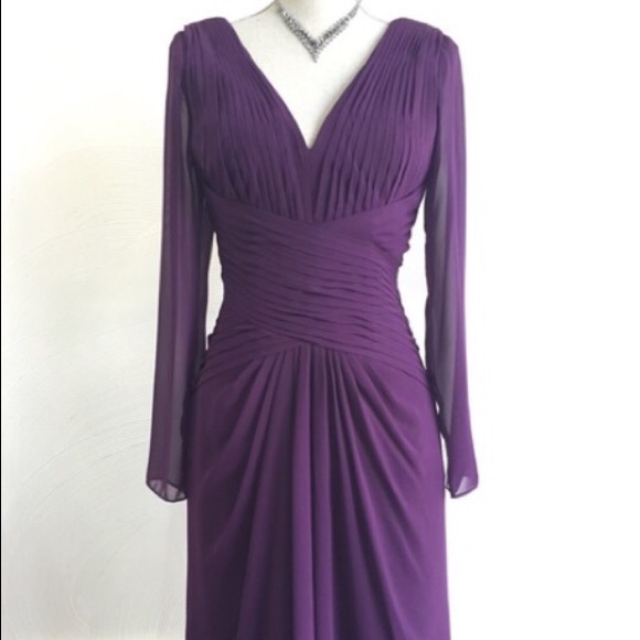 Barijay Deep V Dress